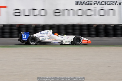 2008-04-26 Monza 1534 Formule Renault 3.5 Series - Pippa Mann